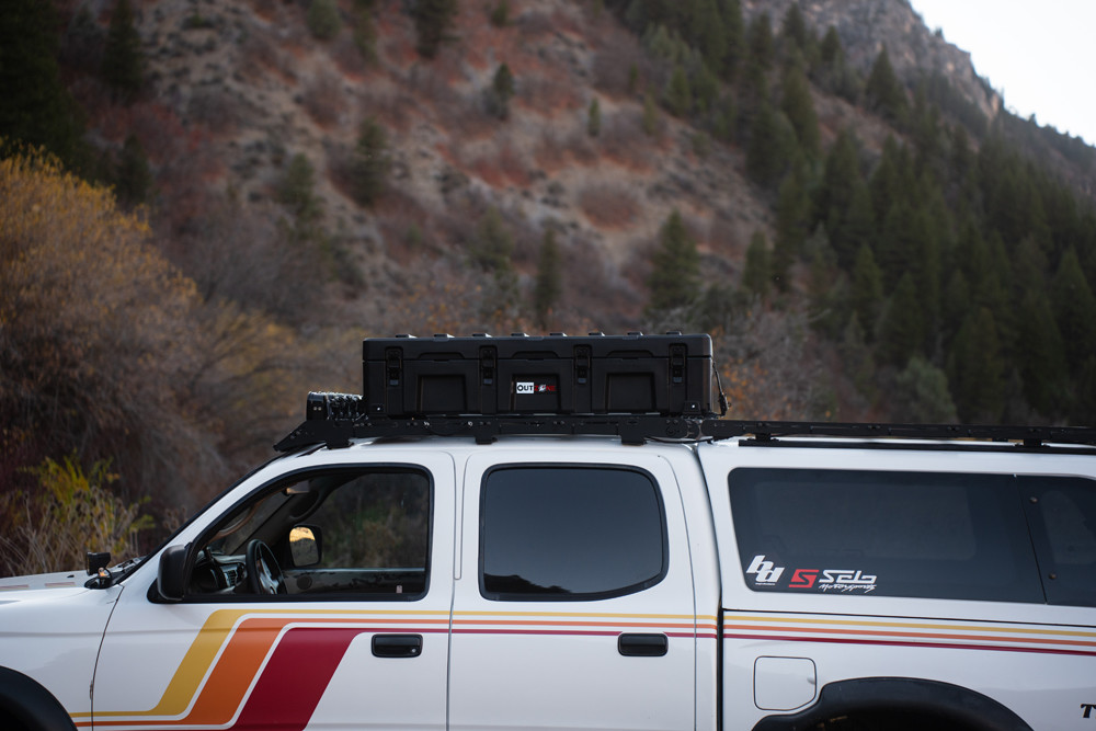 Rugged Box Roof Rack Quick Mounting System Weather Resistant