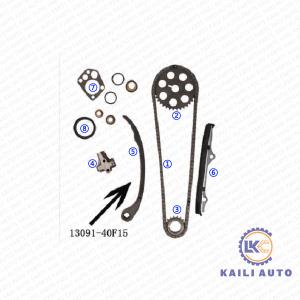 China Timing chain kit for NISSAN 240S BLUEBIRD NAVARA NOMAD PINTARA PRAIRIE SILVIA 13028-40F01 102L 13070-40F06 factory