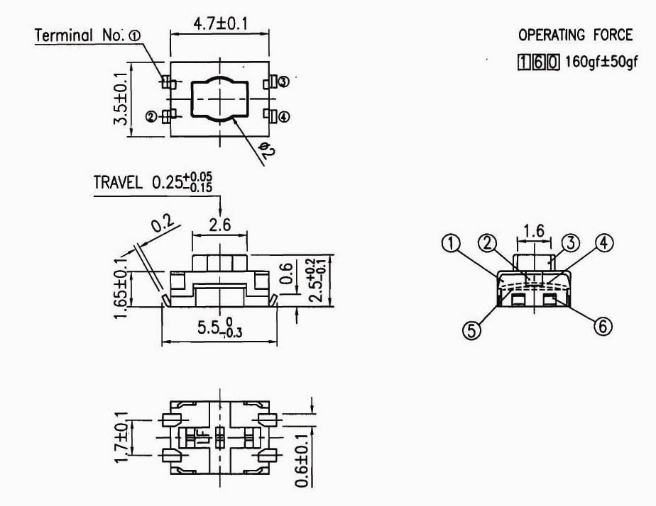 Smt Tact Switch