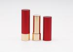 3.5g Aluminum Red Gold Fashionable Empty Lipstick Packaging Tube Case