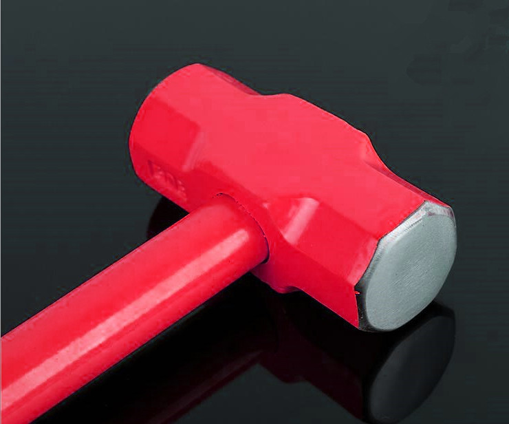 2LB Sledge hammer(XL-0127), powder coated surface, durable steel pipe handle and good price