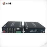 8Ch 5MP HD AHD CVI TVI CVBS 4-in-1 Video Fiber Converter FC 20KM
