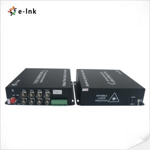 China 8Ch 5MP HD AHD CVI TVI CVBS 4-in-1 Video Fiber Converter FC 20KM factory