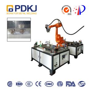 China CCC Industrial Welding Robot Fiber Laser Welding Workstation 5mm factory