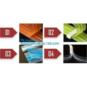 press lok inequilateral double track zipper, PE Press Lock Zipper For Pouch Food