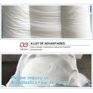 U-type competitive price 100% PP breathable bulk big woven fibc bags mesh jumbo