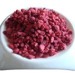 GMP factory supply Top Grade Freeze Dried Fruit Snack Dried Raspberries Granule