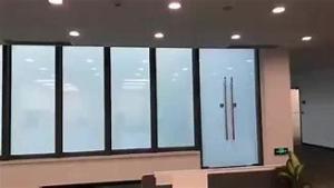 China Flat PDLC Switchable Smart Glass Electrochromic Glass Film factory