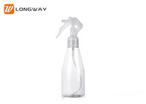 China Sprayer bottle clear PET plastic 200ml super fine mist trigger sprayer leak-proof great for cleaning products on sale