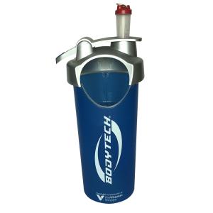 China Large Size Pop Plasitc Bottle , Vacuum Forming Portable Blender Bottle factory