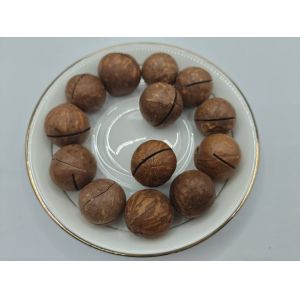 Delicious Natural Macadamia Nuts From In Plastic Bag