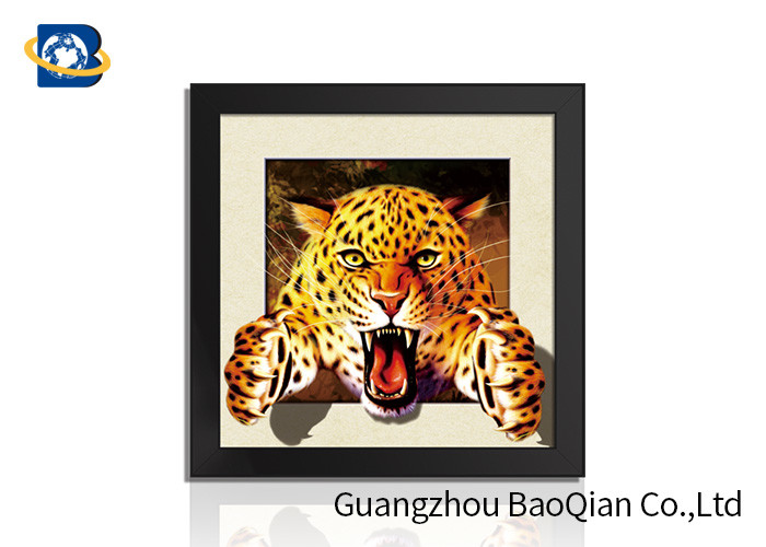 Indoor Wall Art 5D Pictures Glossy / Matt / Offset Surface Effect No Harm Material