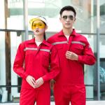 Long-Sleeve Work Clothes Suit Male Wear-Resistant Factory Clothing Workshop