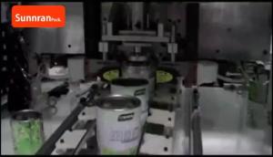 China Small Round Tin Can Making Machine 35CPM Automatic For 1L Paint Can factory
