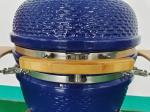 61cm Ceramic Kamado Grill 24 Inch Stainless Steel Stands Cast Iron Grate