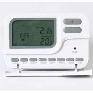 Wired 7 Day Programmable Thermostat Energy - Efficient Heating / Cooling