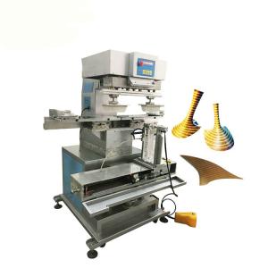 China 220V 150W Pad Printer Machine Shoes Heel 2 Color Pad Printing Machine factory