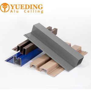 China Aluminum Alloy Strip Great Wall Board Corrugated Concave And Convex Board For Ceiling factory