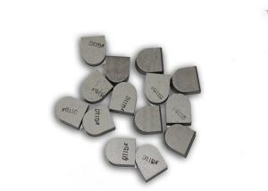 China Customized Tungsten Carbide Saw Tips Hard Alloy Blades with high Wear Resistance factory