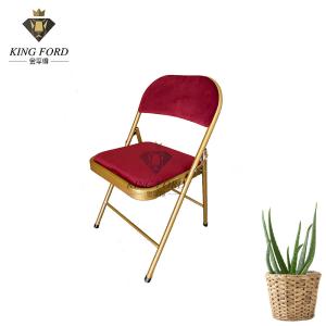 China 0.5CM Cushion Outdoor Folding Chairs Plastic Outdoor Dining Chairs 3.8KG factory