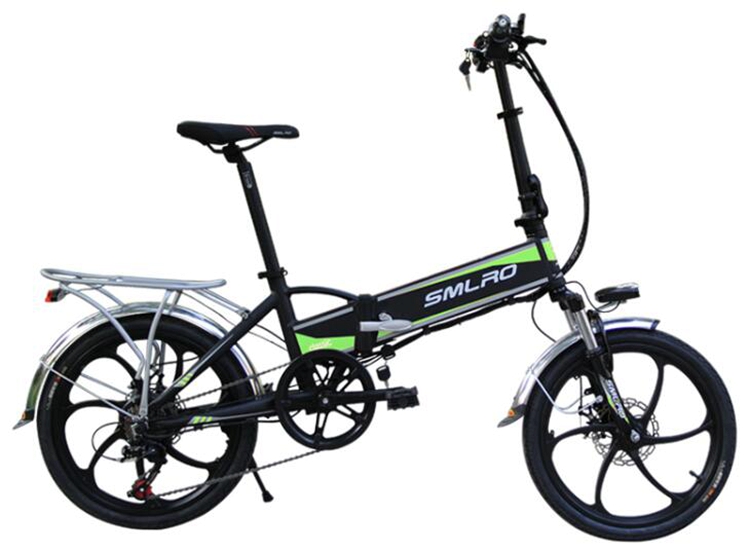 20 Inch Folding Portable Electric Bike Aluminum Alloy With Lithium Battery