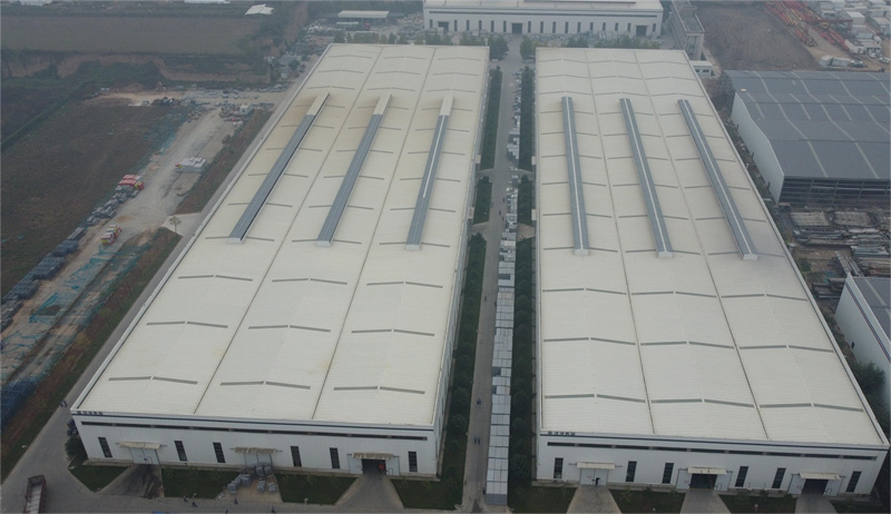 Twin Looking Industry Factory Steel Workshop