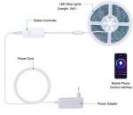 48Watt Color Changing Smart LED Light Strip For Bedroom / Party