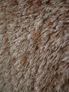 China Elastic Yarn Mixed Polyester Silk Plain Shaggy Carpet And Rug factory