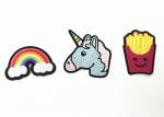 Small Clothing Embroidery Patches Kids Eco Friendly Cute Embroidered Cloth