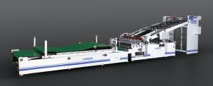 China 1450mm*1100mm Automatic Flute Lamination Pasting Machine DF-1450S factory