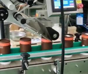 China Intelligent Biscuit Packing Machine candy Cans Filling System factory