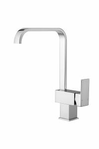 China Chrome Single Lever Modern Kitchen Mixer Tap 3 Year Warranty factory