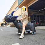 Electric Dinosaur Electric Scooter 250W For Dinosaur Theme Parks