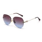 Captain Fashion Cool 141mm Metal Frame Polarized Sunglasses Big Metal Frame