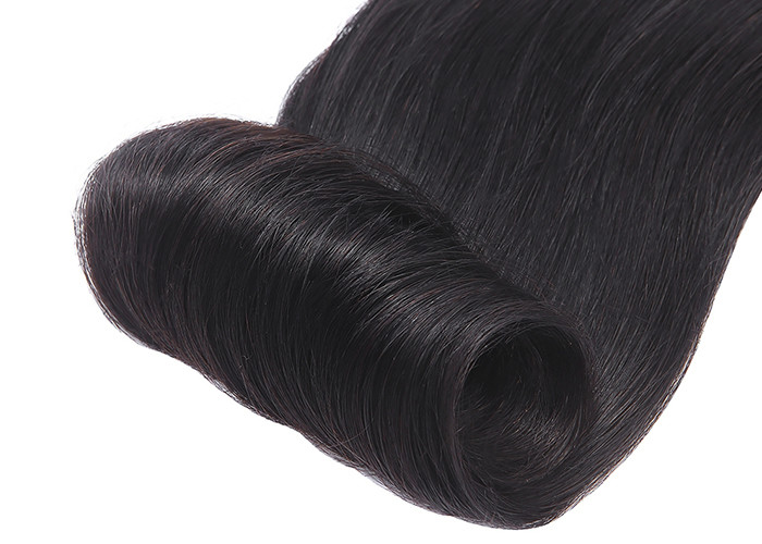 Fashion Egg Curl Remy Virgin Weft Hair Extensions For Silky No Chemical