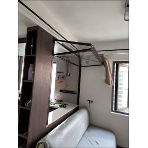 Access Fruit Tree Folding Window Enabling Direct Harvest from Indoor Kitchen