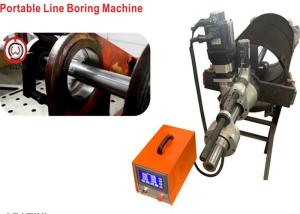 China Construction CNC Portable Line Boring Machine 118r/Min For Excavator Repair factory