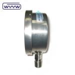 100mm 4 inch kgf/cm2 psi double scale all stainless steel oil pressure manometer