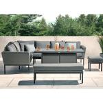 Mail packing Y AJUNION Luxury Outdoor Fabric Patio Furniture Dining Set with