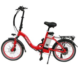 China Aluminum Alloy 20 Inch Folding Electric Bike With 250W 8fun Motor Lithium Battery factory