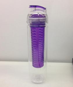 China 800ml Tritan fruit infuser water bottle factory