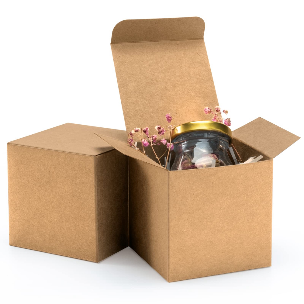 Face Cream Packaging Custom Eco Friendly Folding Kraft Paper Box for Perfume Gift