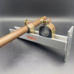 Gold Galvanized 3/4'' Strut Channel Mounted Cushion Clamps