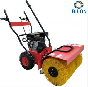 China 6.5HP Snow Sweeper Machines Working Depth 45cm / Road Sweeping Vehicle factory