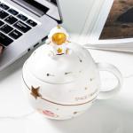 Hot Selling Wholesale 400ml Creative 3D Space ball shape Porcelain ceramic