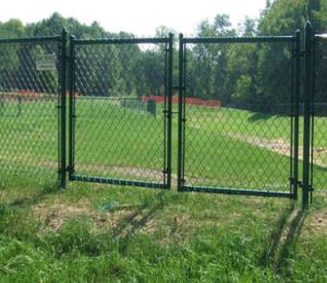 China Pricewith Good Quality 9, Gauge Used Metal Galvanized Chain Link Fences Panels For Sale Pvc Coated Chain Link Fences factory