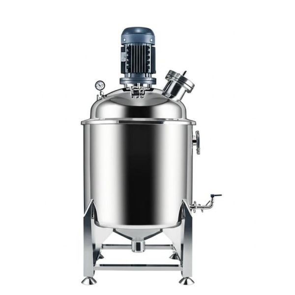0-3500rpm Emulsifying Speed Vacuum Homogenizing Emulsifier with Inclined