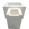 Buy cheap ZrO2 42% Content Fire Resistant Brick for High Alumina Refractory Block from wholesalers