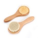 Eco Friendly Wooden Baby Brush And Comb Set Baby Shower Brush Comfortable