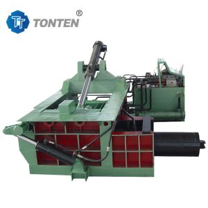 Metal Hydraulic Briquetting Baler Machine Cans Metal Baler Machine